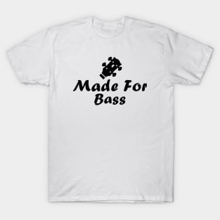 Made For Bass Logo (Black) T-Shirt